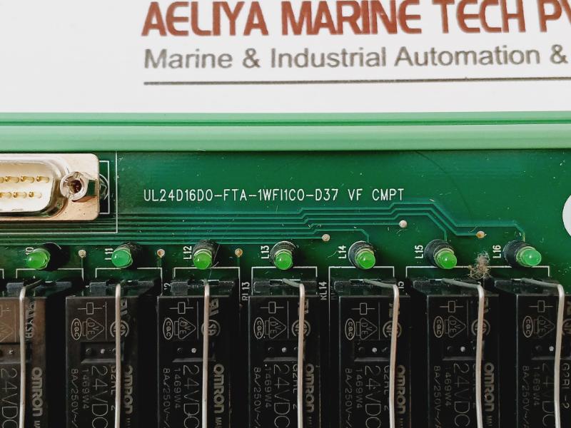 Ul Ul24D16Do-fta-1Wfi1Co-d37 Vf Cmpt Digital Output Relay Interface Module 24Vdc