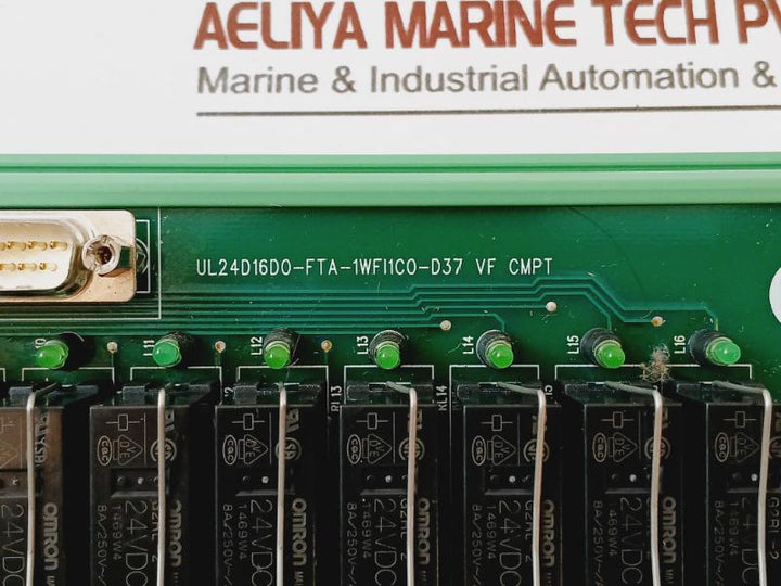 Ul Ul24D16Do-fta-1Wfi1Co-d37 Vf Cmpt Digital Output Relay Interface Module 24Vdc