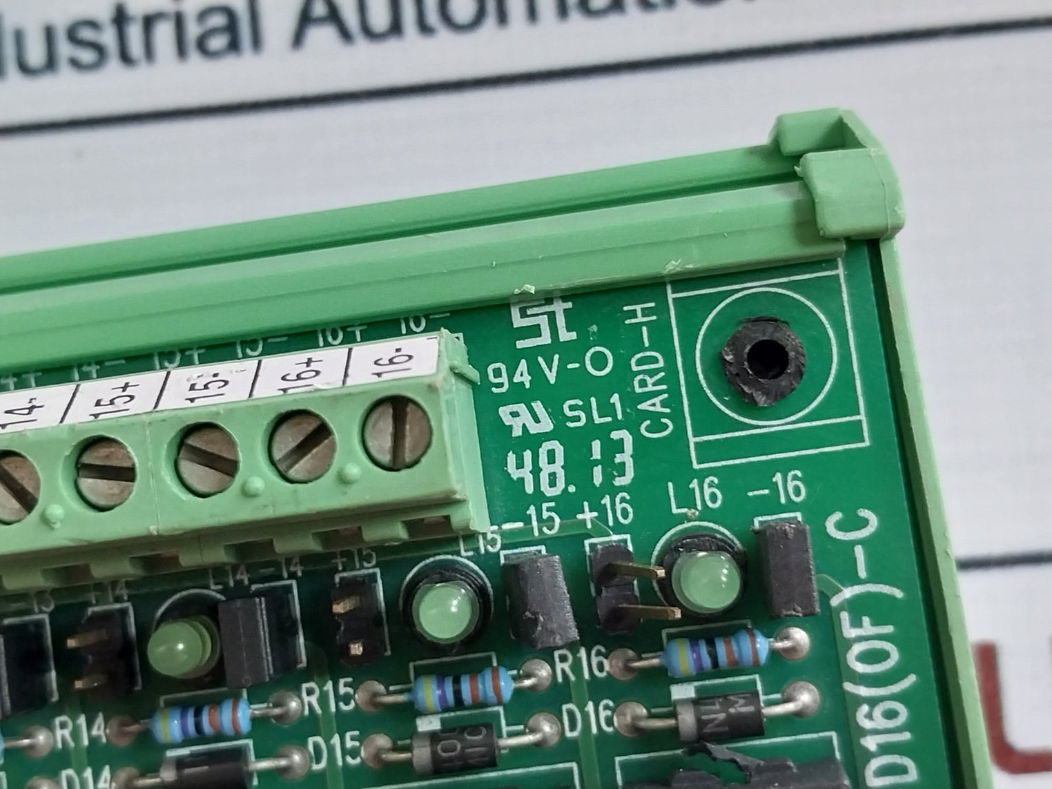 Ul Ul24D16 (Of)-c Interface Relay Module 10A 250Vac