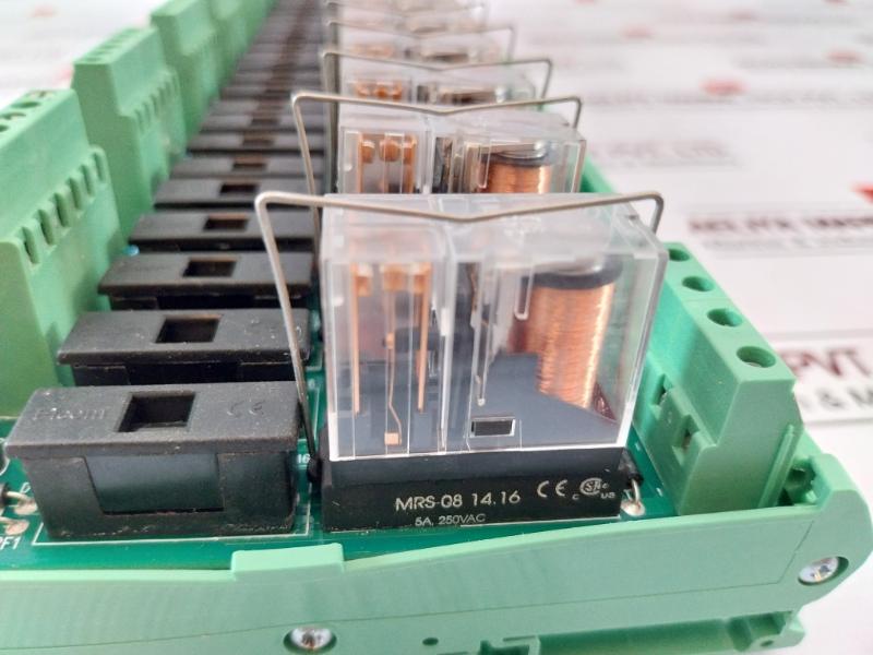 Ul Ul24d16d02wfi-2c D25 16 Relays Interface Board Module 24vdc