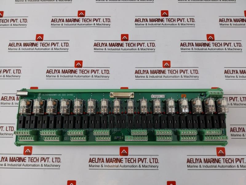 Ul Ul24d16d02wfi-2c D25 16 Relays Interface Board Module 24vdc