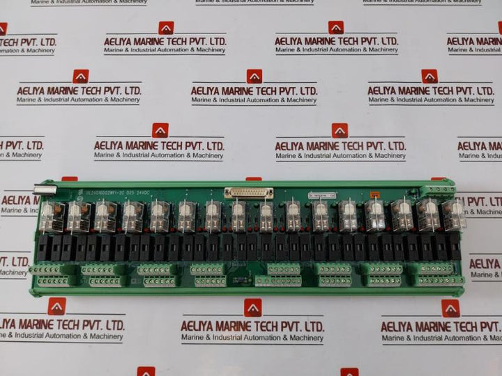 Ul Ul24d16d02wfi-2c D25 16 Relays Interface Board Module 24vdc