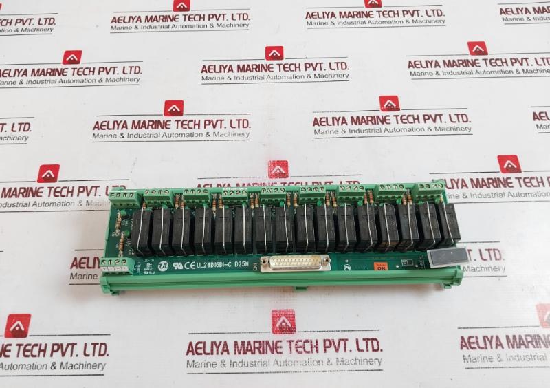 Ul Ul24d16di-c D25m 16-channel Interface Relay Module