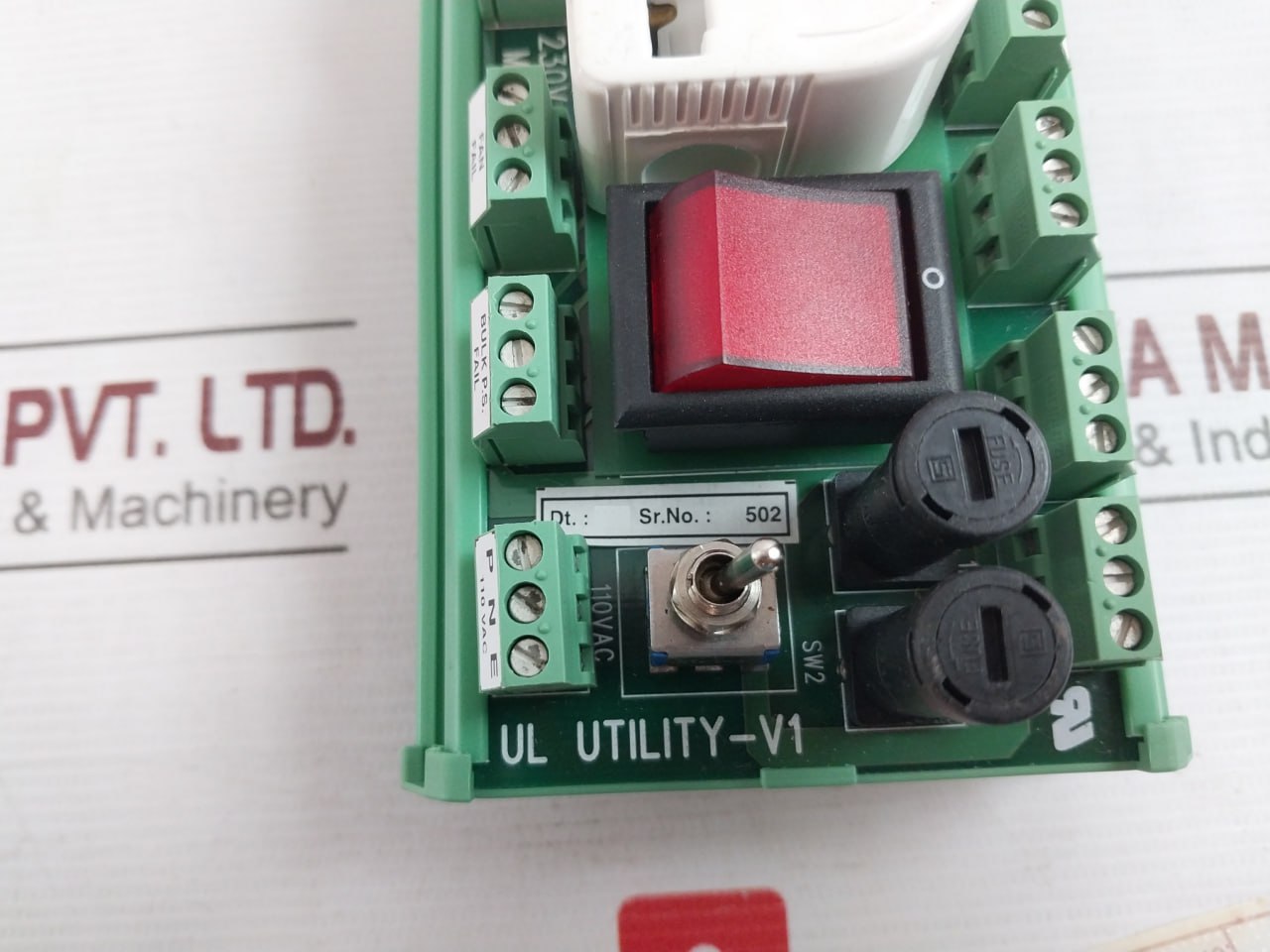 Ul Ul Utility-v1 Relay Interface Module 230Vac 110Vac
