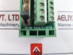 Ul Ulsm D016/E-2F20 Digital Input/Output Relay