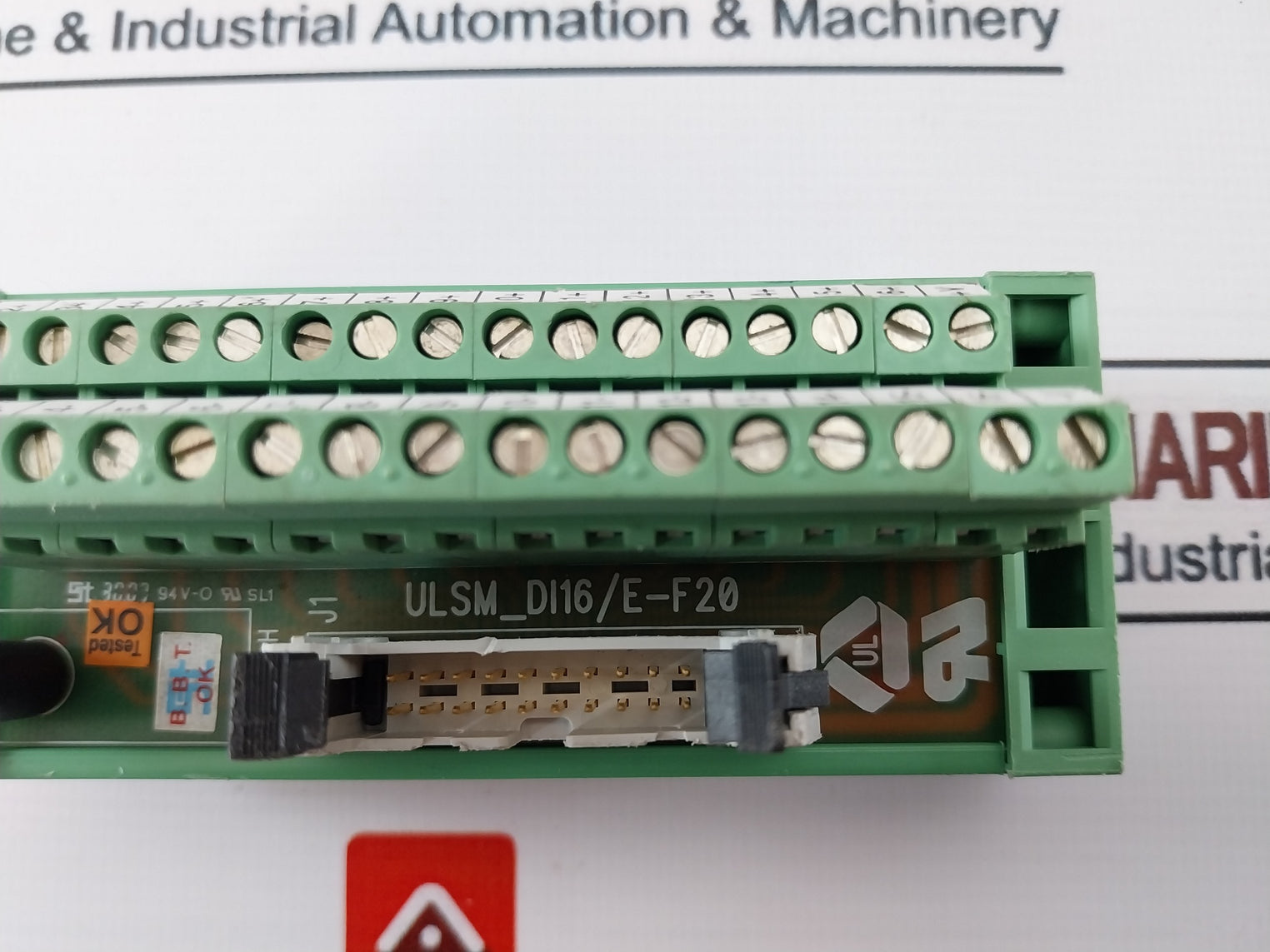 UL ULSM_DI16/E-F20 PLC Module 94V