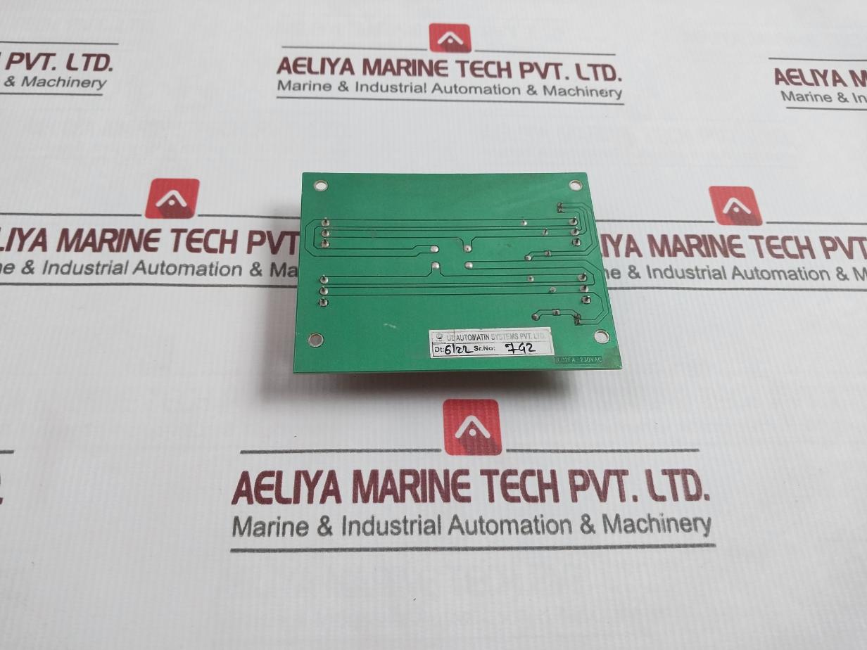Ul Automation Ul02Fa Fan Assembly Pcb 230Vac