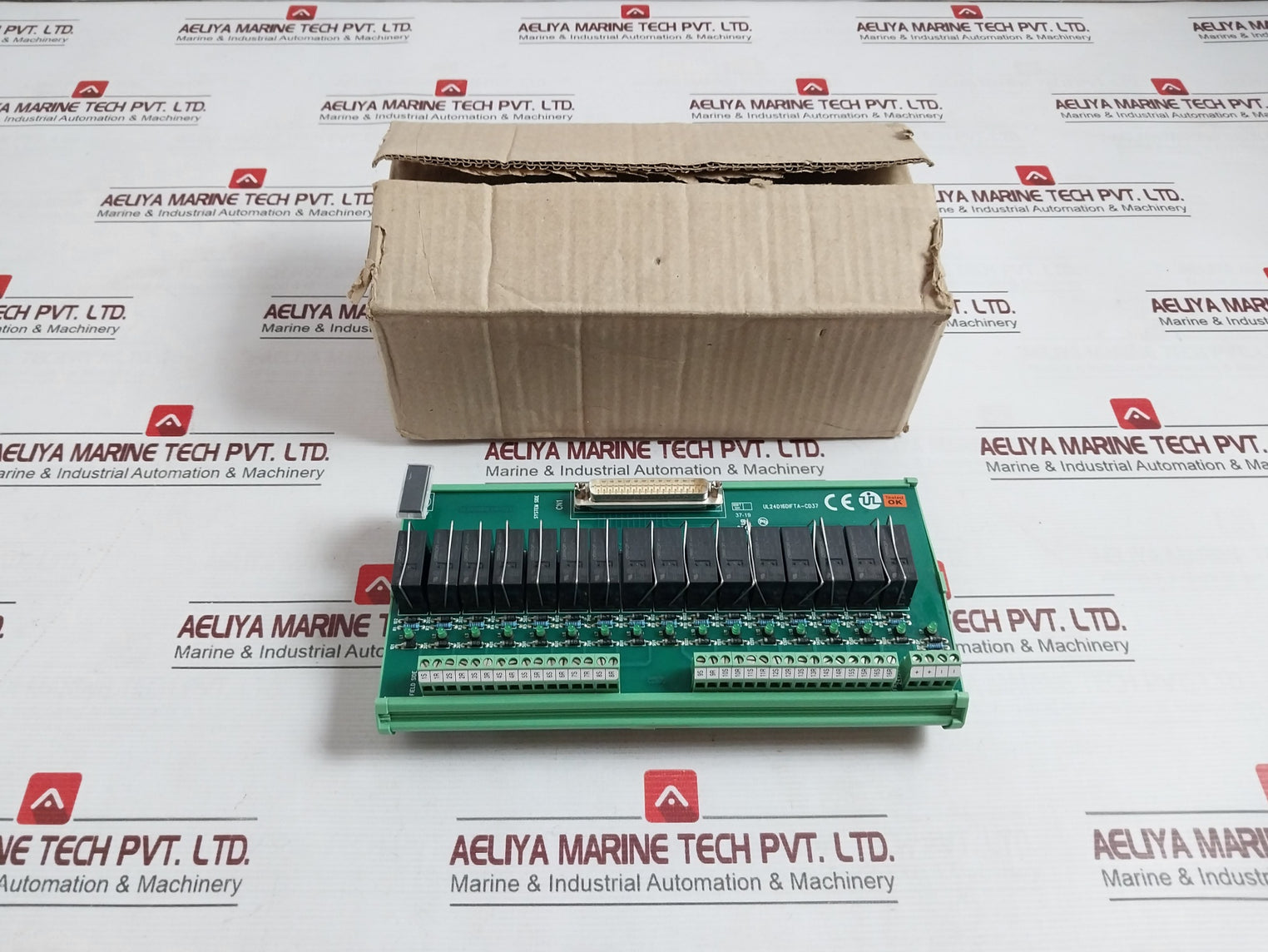 Ul Group Ul24D16Difta-cd37 Di-rtp 16-ch Digital Input Relay Interface Module