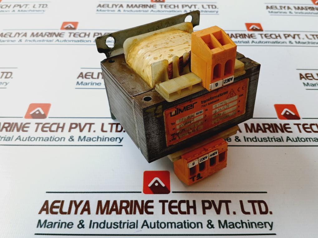 Ulmer Tuek 0,1 Control Transformer 50/60Hz 0.125 Kva