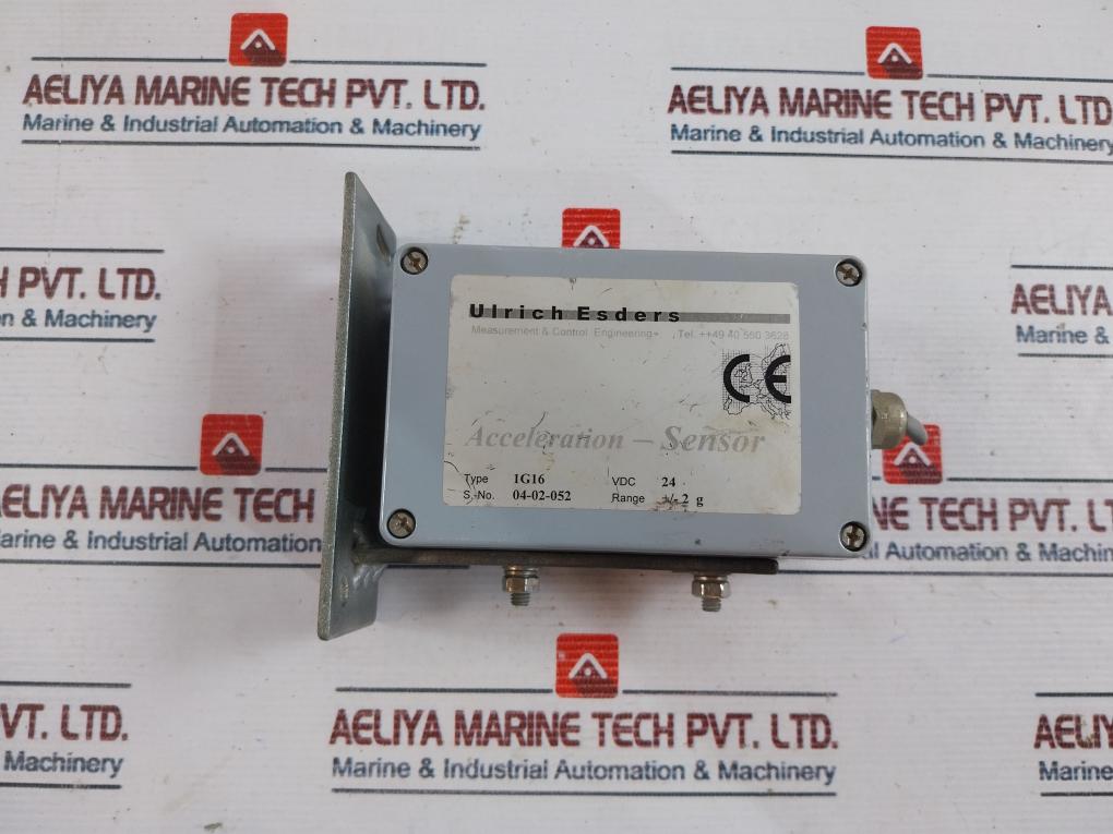 Ulrich Esders 1g16 Acceleration Sensor 24vdc