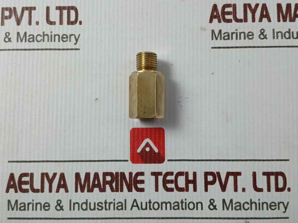 Ulstein 406685 Pipe Fitting Brass Adapter Nipple With Strainer