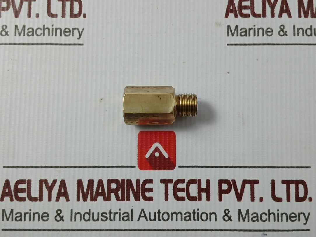 Ulstein 406685 Pipe Fitting Brass Adapter Nipple With Strainer