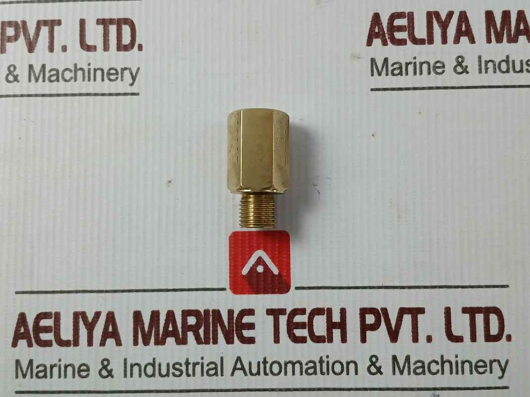 Ulstein 406685 Pipe Fitting Brass Adapter Nipple With Strainer