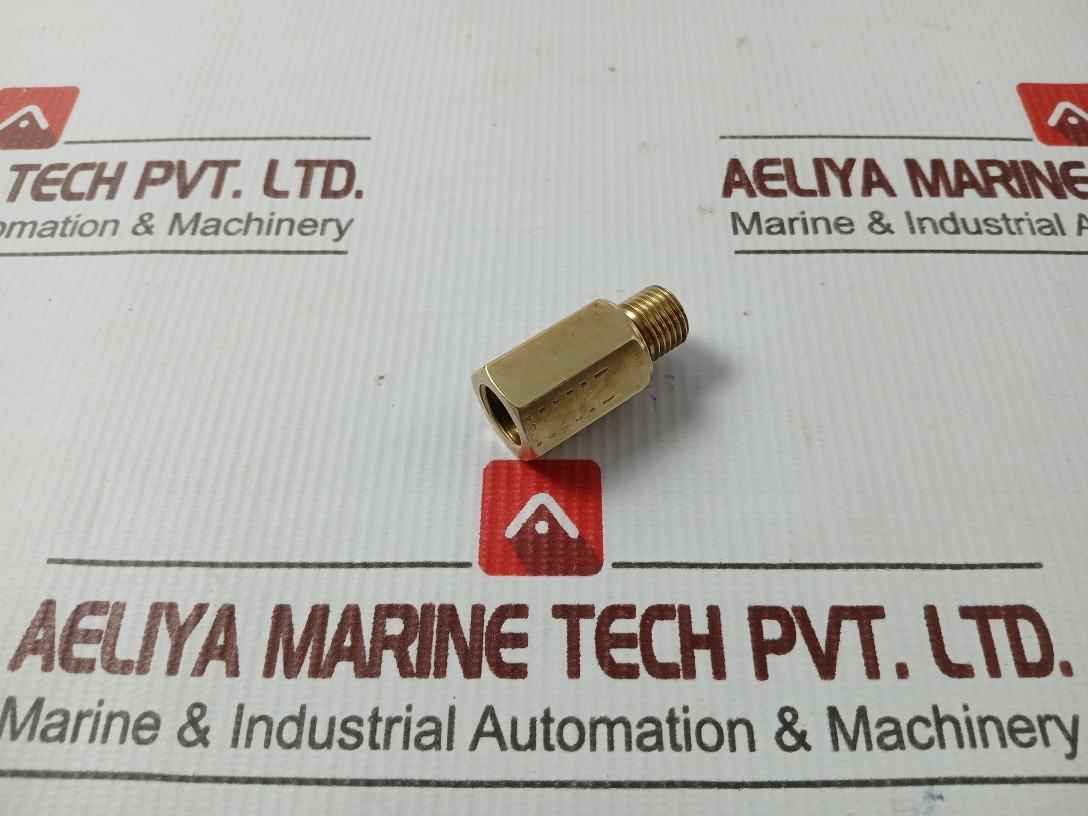 Ulstein 406685 Pipe Fitting Brass Adapter Nipple With Strainer