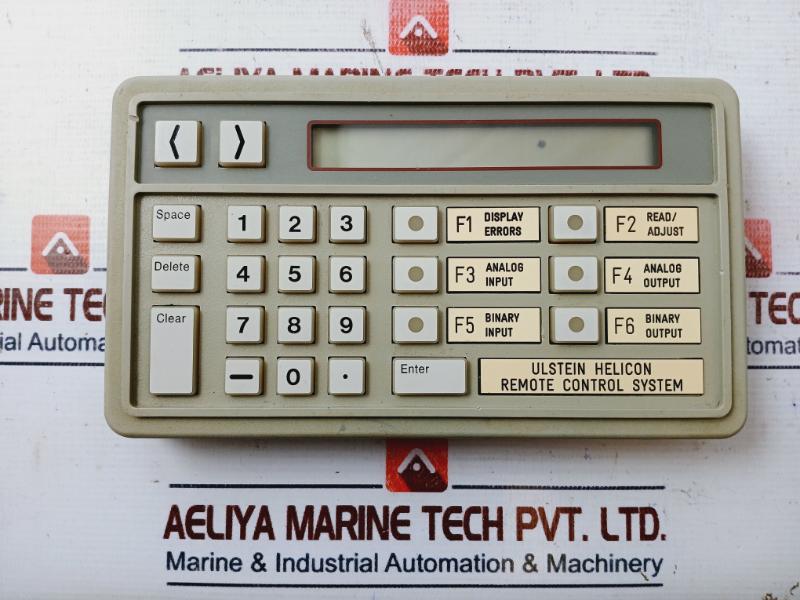 Ulstein Helicon Tm2500 Remote Control System