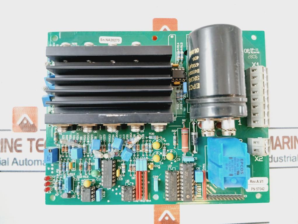 Ulstein Marine Electronics Dc0033A Stepper Motor Driver Board Rev A.V1 57042