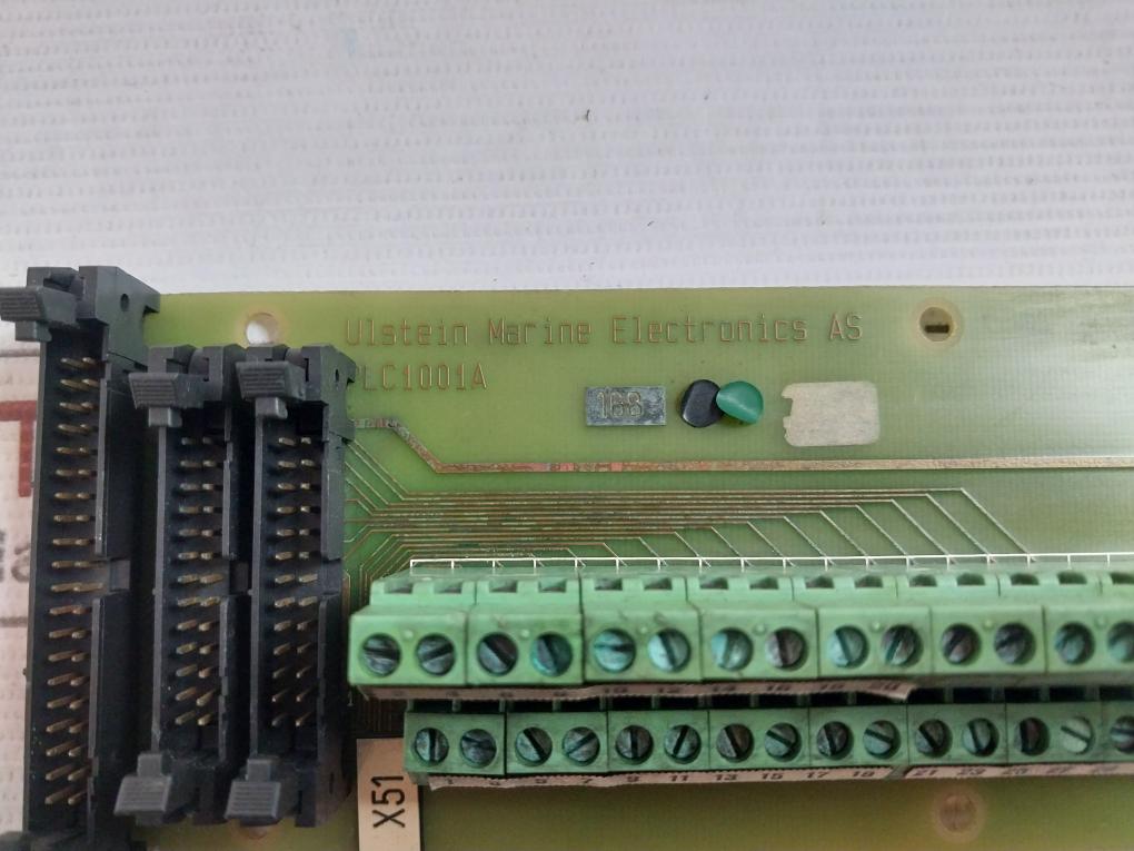 Ulstein Marine Electronics As Plc1001A Printed Circuit Board