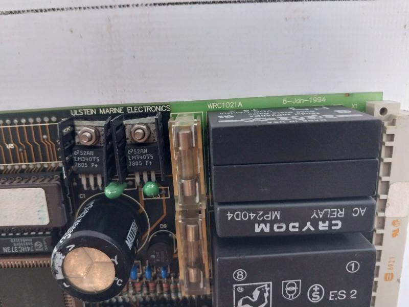 Ulstein Marine Electronics Wrc1021a Printed Circuit Board Used
