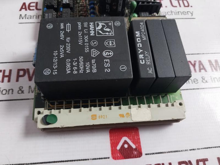 Ulstein Marine Electronics Wrc1021a Printed Circuit Board Used
