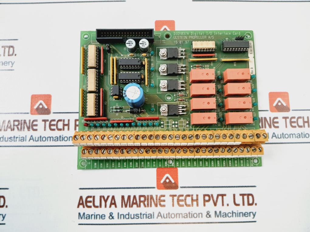 Ulstein Propeller DIO1037A Digital I/O Interface Card Rev: B