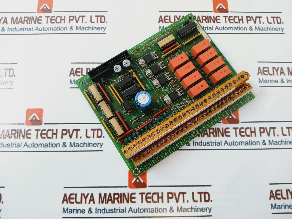 Ulstein Propeller Dio1037A Digital I/O Interface Card Rev: B