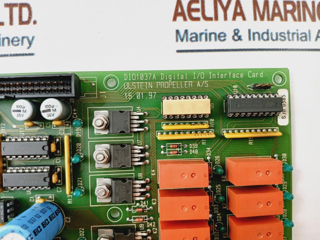 Ulstein Propeller Dio1037A Digital I/O Interface Card