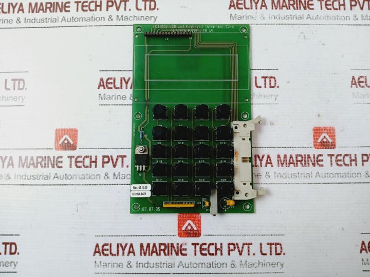 Ulstein Propeller Lki1032 Lcd And Keyboard Interface Card 07.07.95