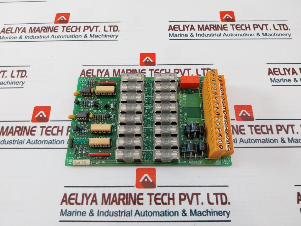 Ulstein Propeller Pdm1040 Power Distribution & Monitor Card 94V-0