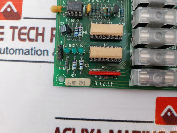 Ulstein Propeller Pdm1040 Power Distribution & Monitor Card 94V-0