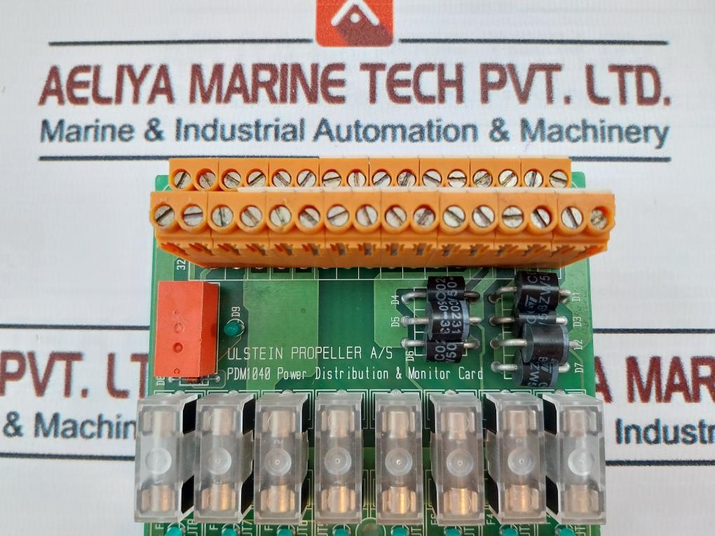 Ulstein Propeller Pdm1040 Power Distribution & Monitor Card 94V-0