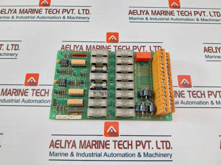Ulstein Propeller Pdm1040 Power Distribution & Monitor Card Rev: B