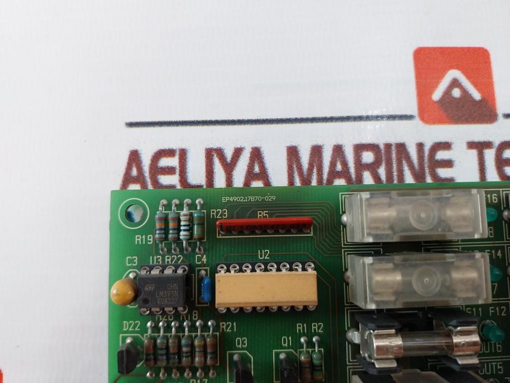 Ulstein Propeller Pdm1040 Power Distribution & Monitor Card Rev: B