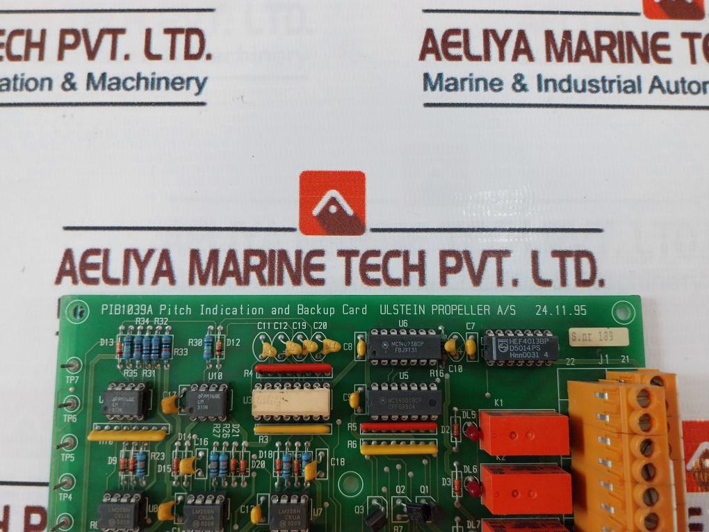 Ulstein Propeller Pib1039A Pitch Indication And Backup Card