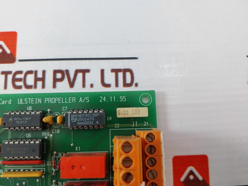Ulstein Propeller Pib1039A Pitch Indication And Backup Card