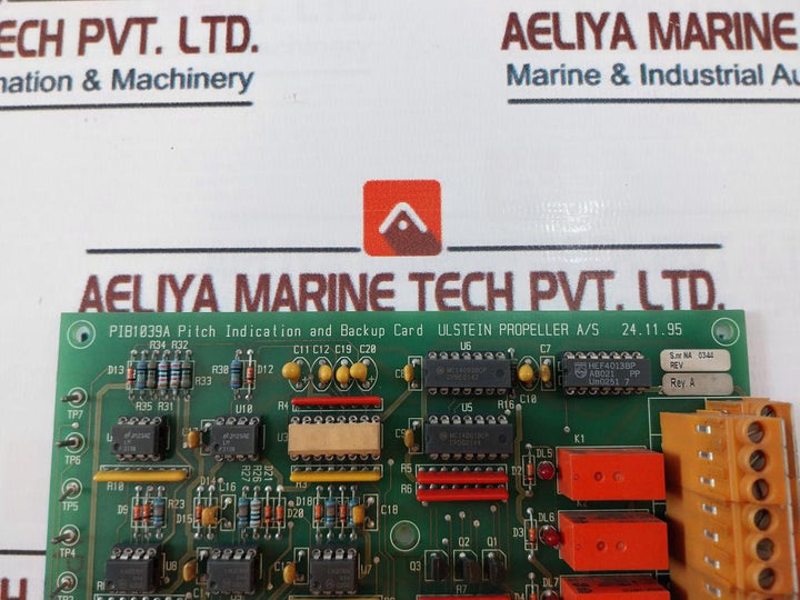 Ulstein Propeller Pib1039A Pitch Inication And Backup Card Rev: A