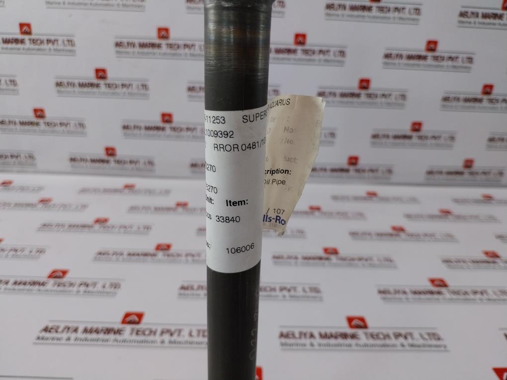 Rolls-royce Ulstein Rr-11253 106006 Servo Oil Pipe 10 Spare Part