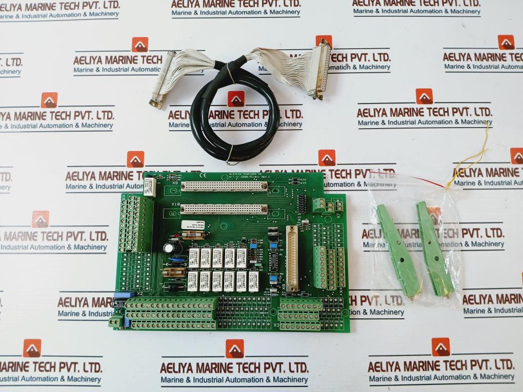 Ulstein Tenfjord 5880-pc1011 Printed Circuit Board Card Rev C 94V-0