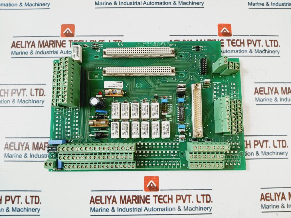 Ulstein Tenfjord 5880-pc1011 Printed Circuit Board Card Rev C 94V-0