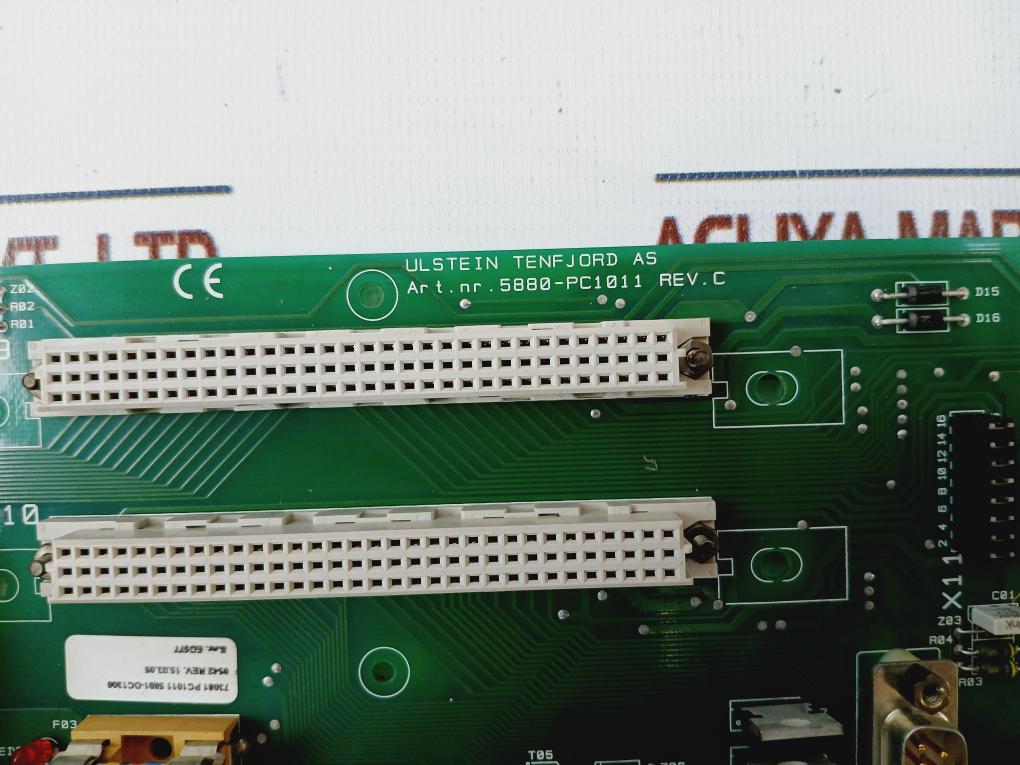 Ulstein Tenfjord 5880-pc1011 Printed Circuit Board Card Rev C 94V-0