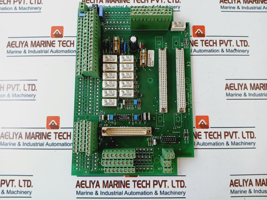 Ulstein Tenfjord 5880-pc1011 Printed Circuit Board Card Rev C 94V-0