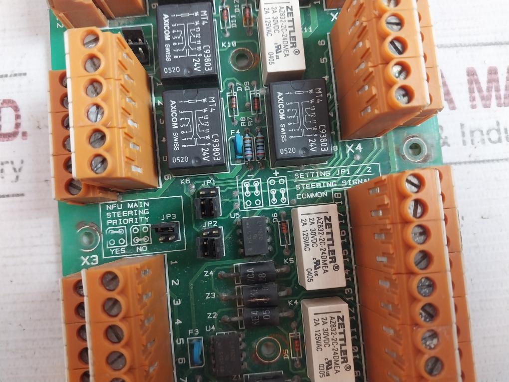 Ulstein Tenfjord 5880-pc1017 Signal Common Pcb Circuit Rev. B