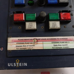 Ulstein Tenfjord Cp07-94 Alarm Panel M12 F-7001-40-94 24/Dc Rev: A, Pc 1001