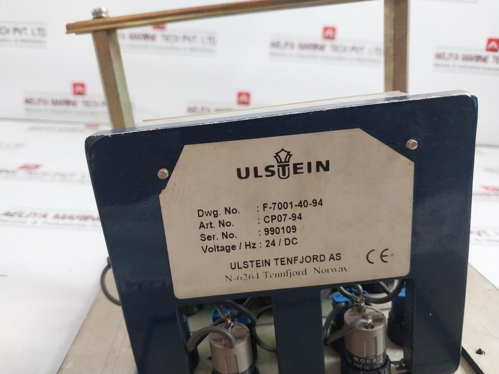 Ulstein Tenfjord Cp07-94 Alarm Panel M12 F-7001-40-94 24/Dc Rev: A, Pc 1001