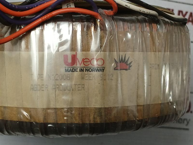 Ulveco N12008 Toroidal Transformer 440V 50 Hz