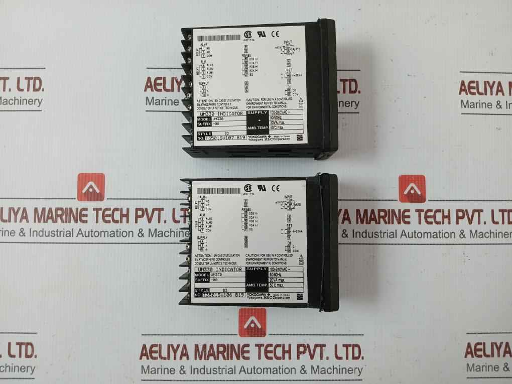 Um330 Digital Indicator 100-240Vac-50/60 Hz Yokogawa