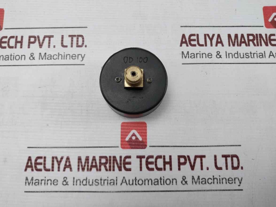 Umc Od 100 Air Pressure Gauge 0-16 Bar 0-240 Psi