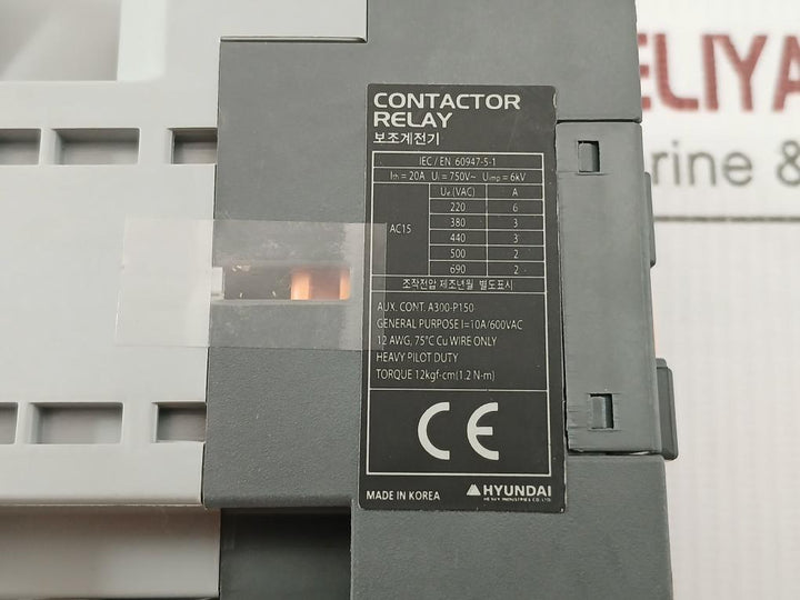 Umx 22 Contactor Relay Hyundai