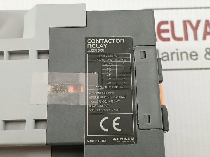 Umx 22 Contactor Relay Hyundai 200V-220V 60Hz