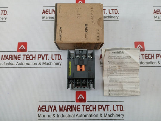 Umx 31 Auxiliary Contact Block Hyundai 200V-220V 60Hz