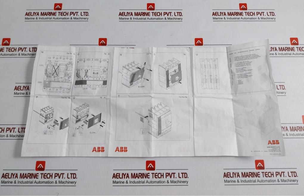 Undervoltage Release Accessories For Circuit Breaker 380-440Vac Abb 1Sda054885R1